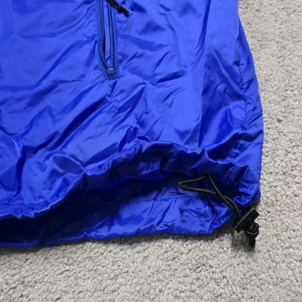 Vintage 90s REI Blue Nylon Windbreaker‎ Jacket Mens XL Hooded Full Zip Outdoor